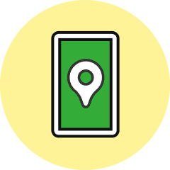 専用のマップアプリを活用した直接交渉