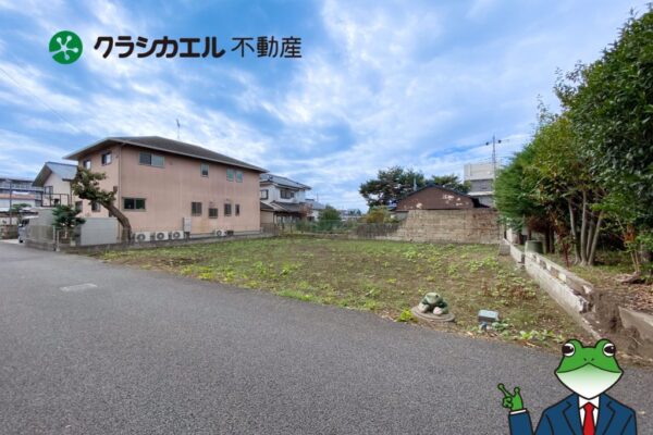 【建築条件なし・更地渡し】宮の原小学校まで徒歩約１分！東武南宇都宮駅まで徒歩約６分の土地