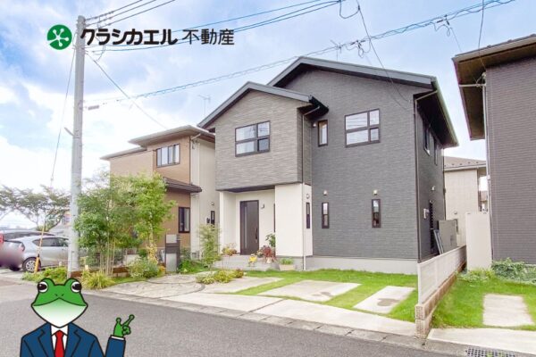 グランディハウス施工のオール電化。フロアコート済み（１Ｆ／寝室）で猫好きの方にオススメ！