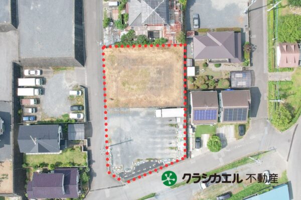 南西角地で日当たり良好な、約２８０坪の広大な土地！