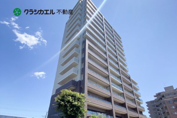 ＜全面床暖房完備＞角住戸・３面バルコニーで日当たり風通し良好！