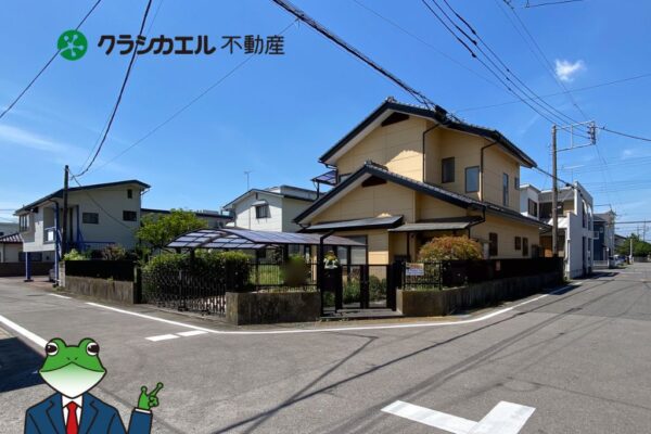 国道４号線、宇都宮環状線までのアクセス良好！北東角地の物件