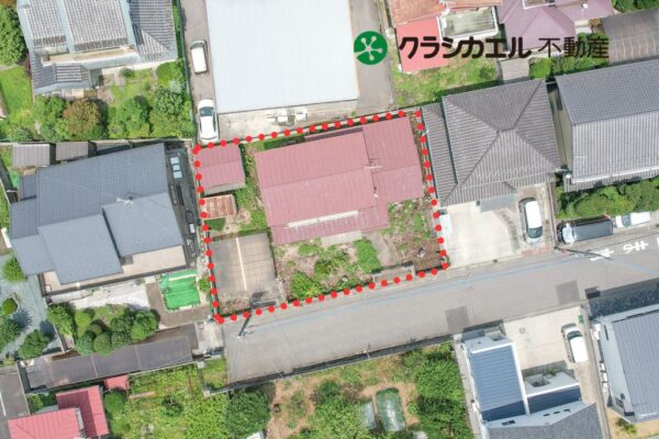 【解体後更地渡し】南道路接道の日当たり良好な約１０１坪！