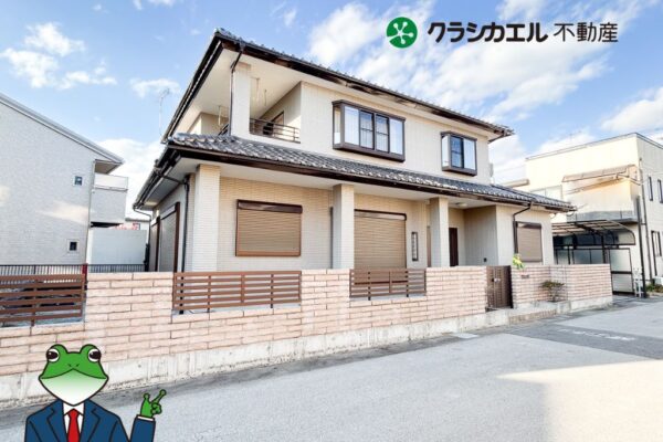 ５LDK+Sのゆとり！ 階段下の坪庭が、住まいにやさしい彩りを添えます。