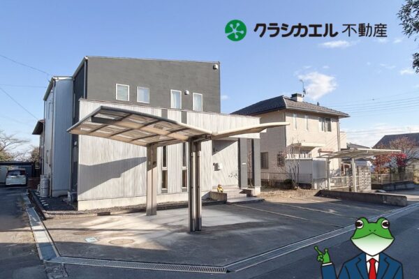 エステート住宅産業施工の3LDK＋3S 北西角地で日当たり・風通し良好！
