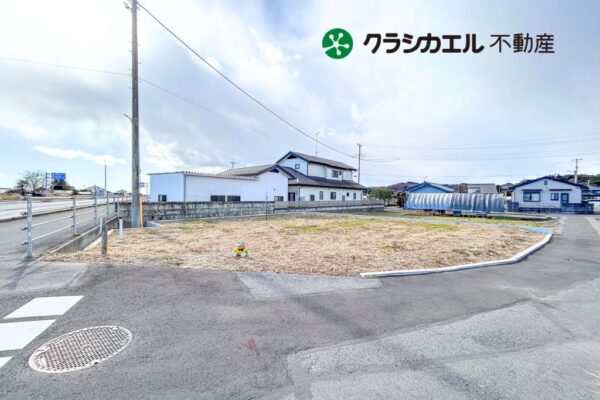 即渡可！県道沿いの土地は、毎日の生活や通勤通学に◎