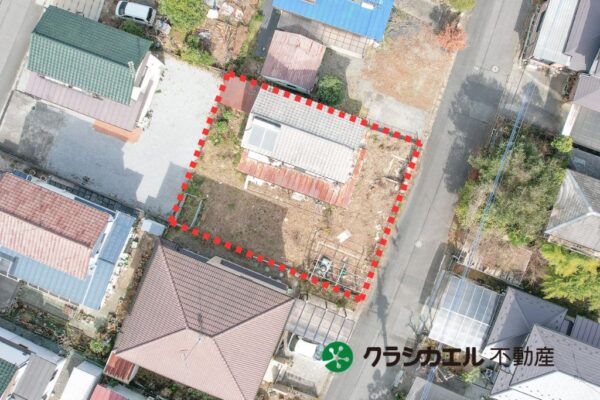 ＪＲ宇都宮駅行きのバス停まで徒歩４分！住宅用地にちょうどいいサイズの土地！