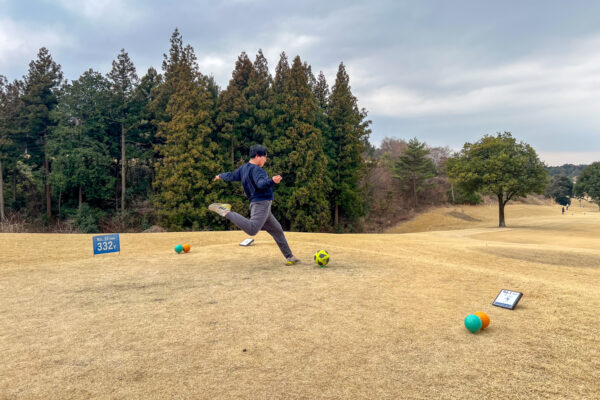 ３月のみらい会議（フットゴルフ）