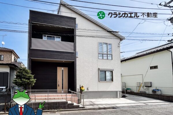 桧家住宅施工の４LDK+3S：屋根裏収納有、小学校徒歩5分で通学も安心エリア