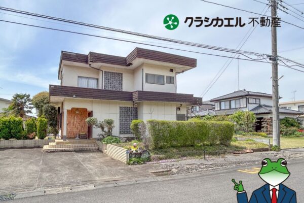 清原工業団地至近、有効面積９０坪超のゆとりある敷地！