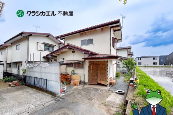 東武西川田駅歩15分！ リノベに最適な南向き3K