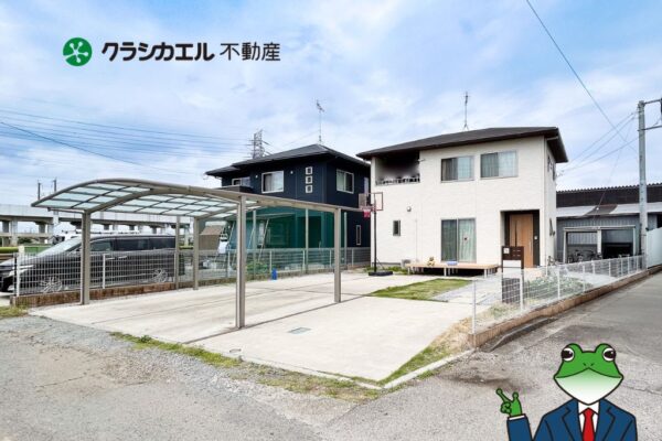 【築浅×駐車５台可】２０２１年築の邸宅！ 田園風景に癒されるウッドデッキ付