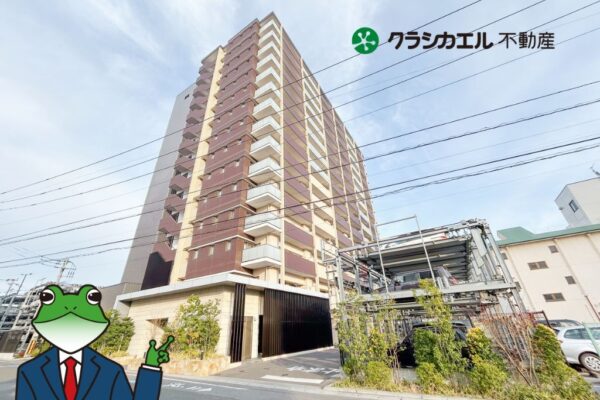 【ペット可】最上階１５階眺望良好 最寄りのＬＲＴ駅まで徒歩５分！駅チカ便利