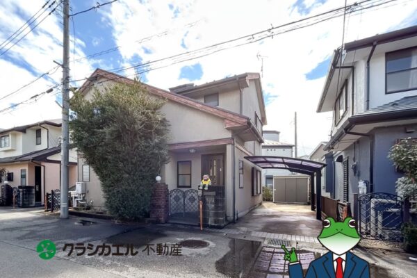 リビング約１６．５帖の４ＬＤＫの２階建て 御幸小学校まで徒歩約７分！