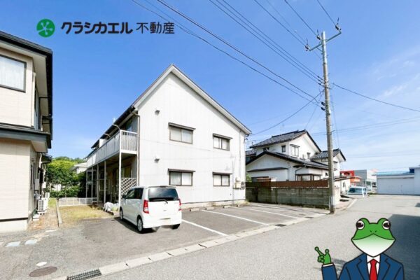 【一棟売りアパート：オーナーチェンジ物件】長期にわたる安定した入居率と底堅い賃貸需要が期待できます