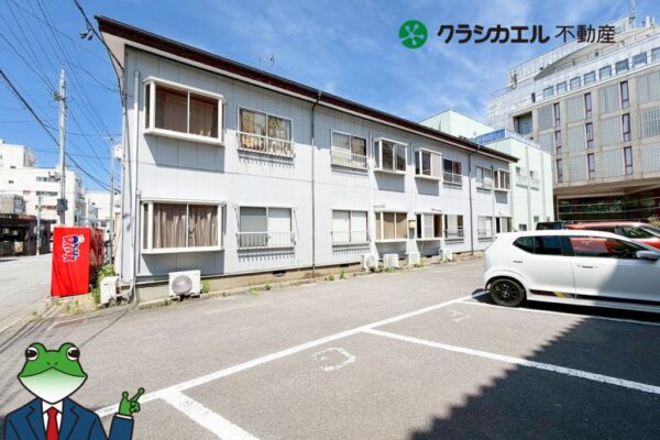 酒田市の中心エリア、中町１丁目に位置する高利回り一棟アパート、オーナーチェンジ物件！