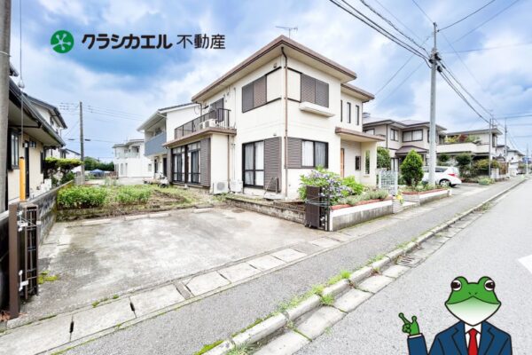 大成建設施工の頑丈な鉄骨住宅！ 部屋数豊富な６ＤＫで家族の個室を確保。