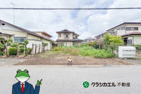 建築条件なし！上下水道引込済の整形地 ゆいの杜まで車５分の立地