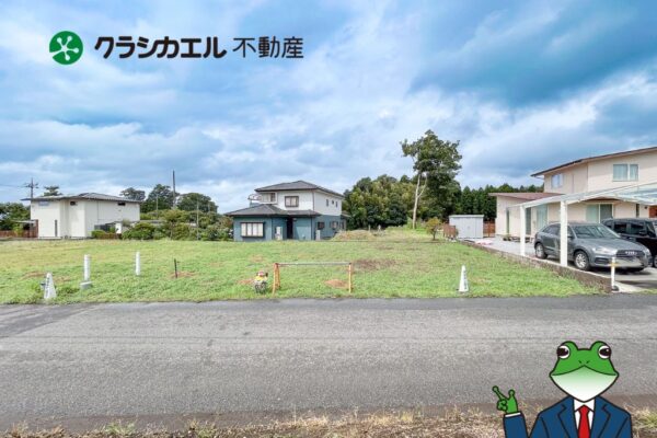 建築条件なしで自由に描くマイホーム。姿川第二小学校まで徒歩１０分の好立地