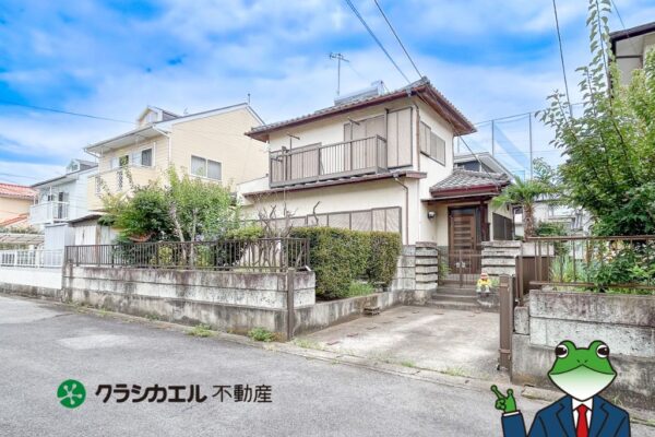 東武西川田駅徒歩１５分 陽当り良好な南庭のあるゆとりある和空間