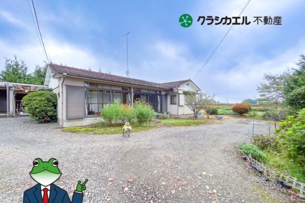 インターパーク車10分！138坪の広々土地で叶える緑豊かなスローライフ