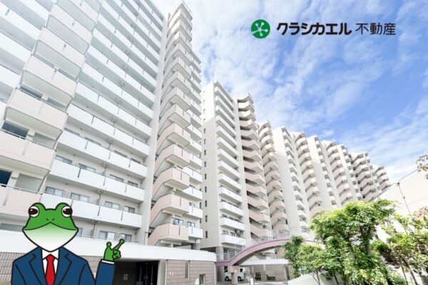 戸祭の日常を12階の景色とともに ゆとりの80m2超・リフォーム済3LDKS
