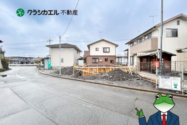 土地６０坪超＆南向き４ＬＤＫ！ 小学校・スーパー徒歩１０分圏内で子育て◎